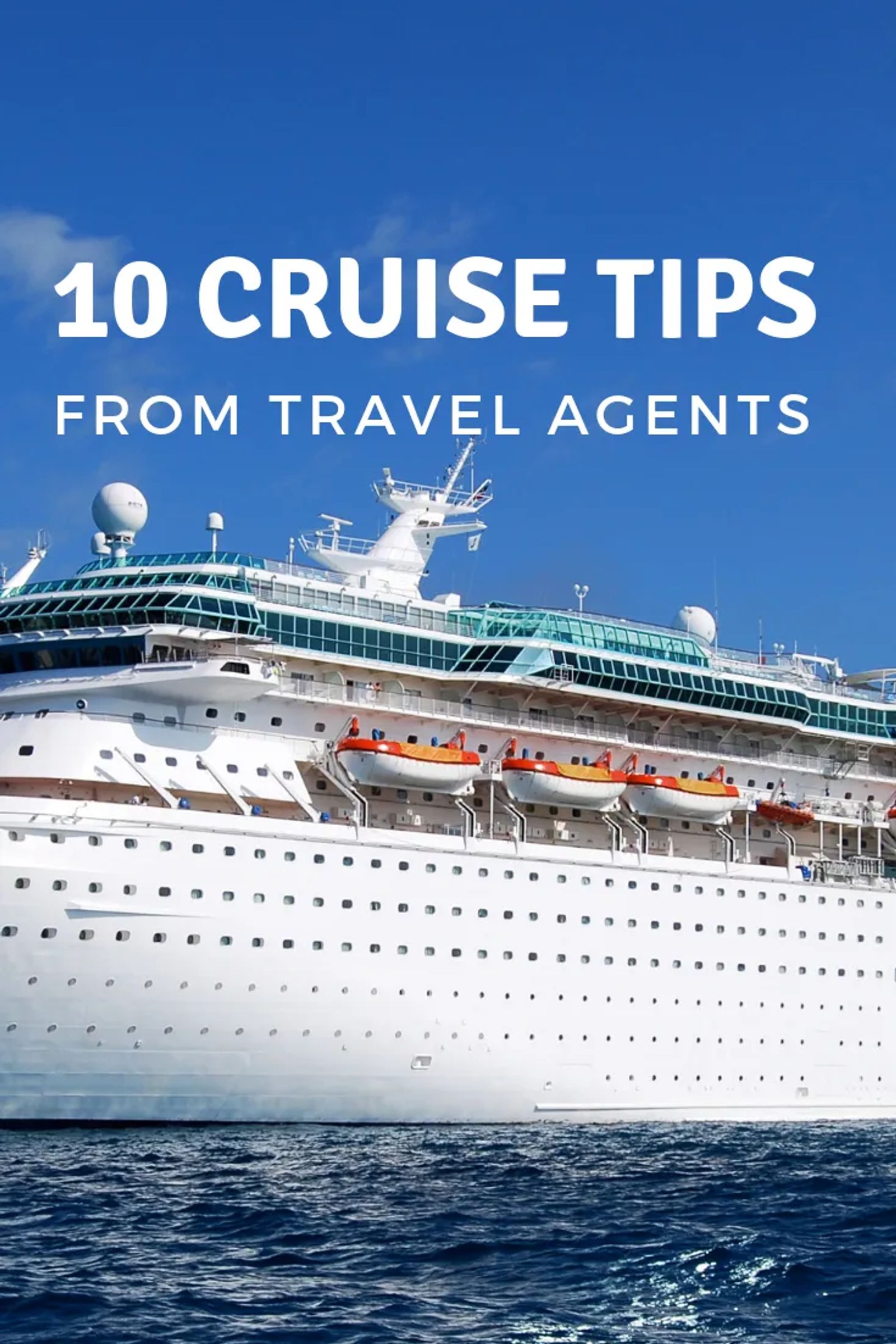 cruise planning travel agents
